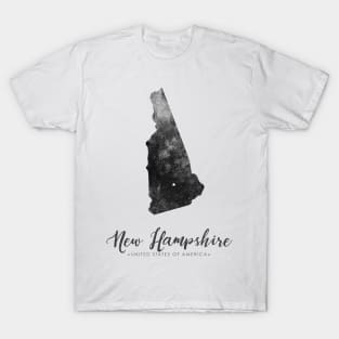 New Hampshire state map T-Shirt